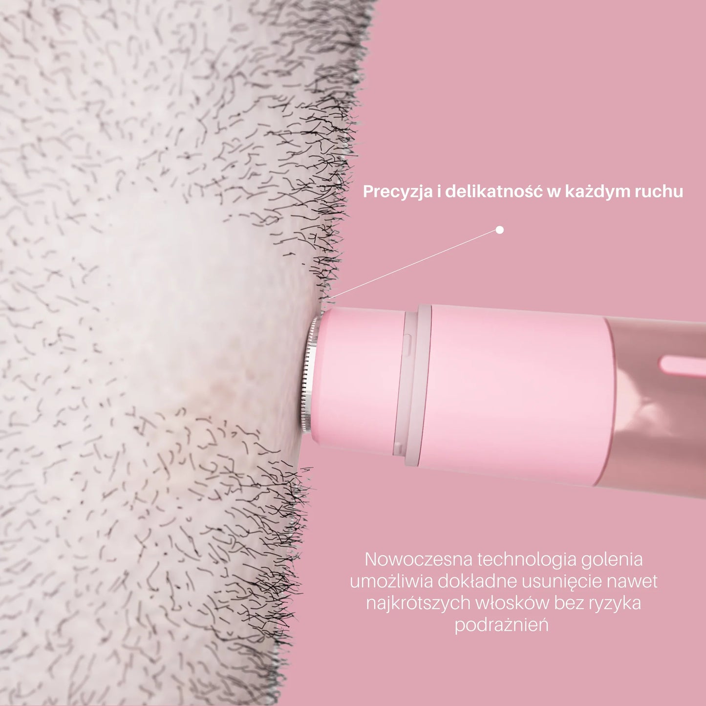 Sense Smoothness – Mini golarka 2w1 dla kobiet